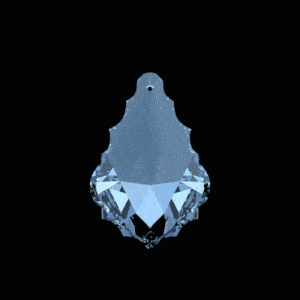 Swarovski Spectra eikenblad kristal