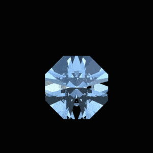 Swarovski Spectra Octagon kristal
